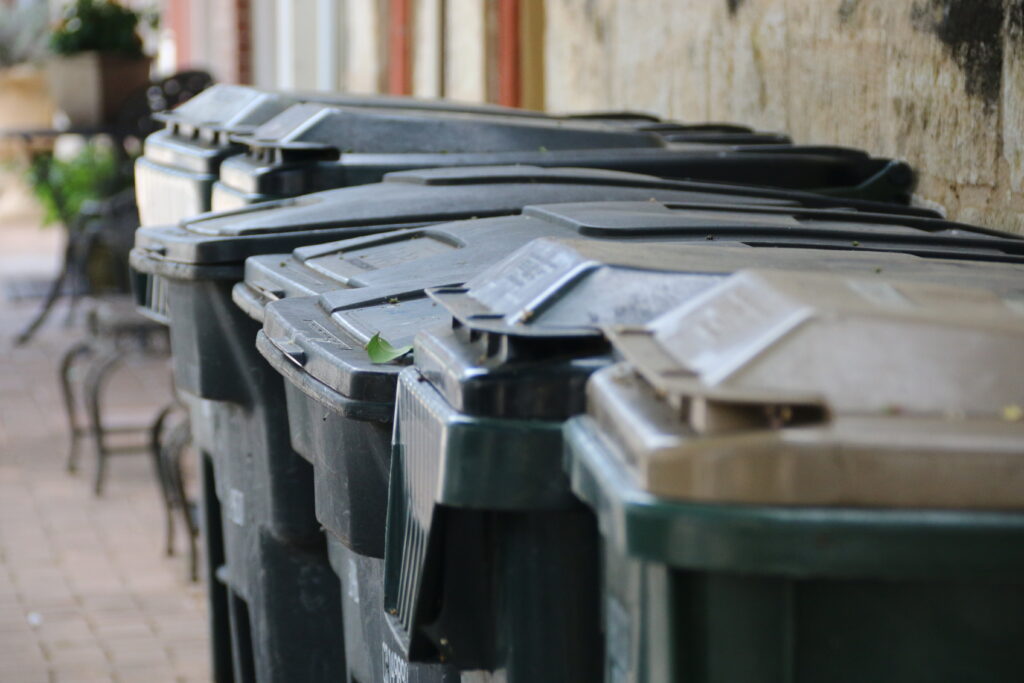 Dumpster Pad Cleaning