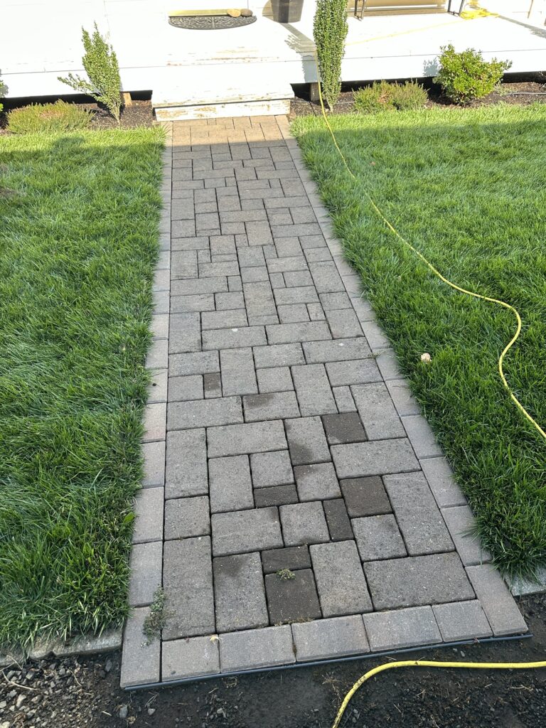 Paver Walkway Cleaning 